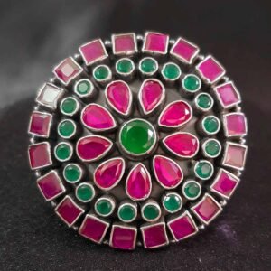 Rang Leela Mandala Silver Ring