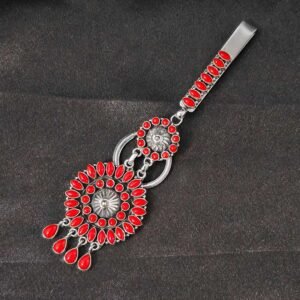 Radiant Sun Silver Waist Key Chain