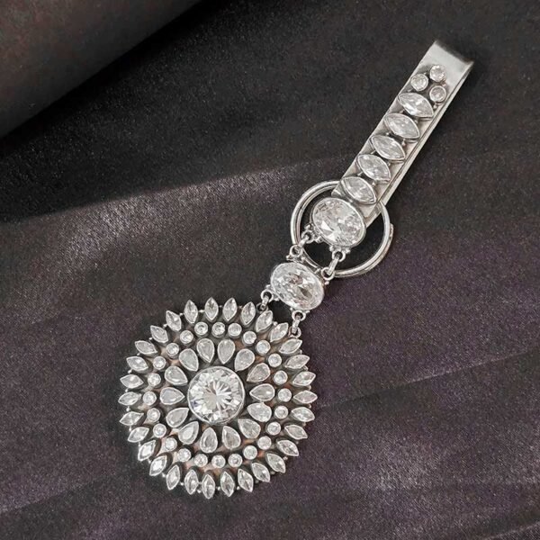 Sitara Spark Silver Waist Key Chain