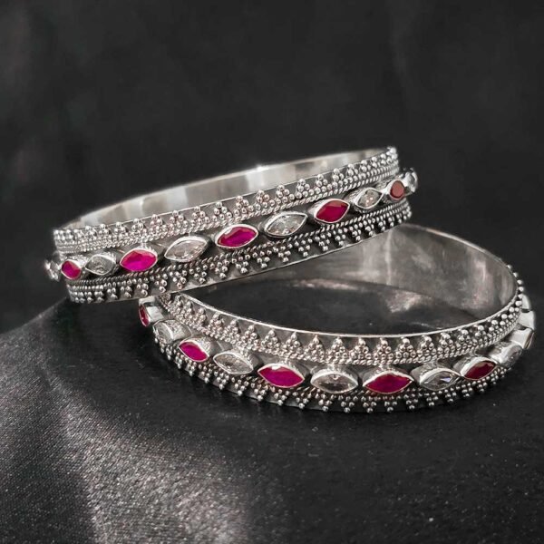 Shine Craft Pure Silver Bangle