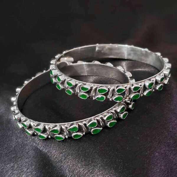 Verdora Pure Silver Bangle - Image 2
