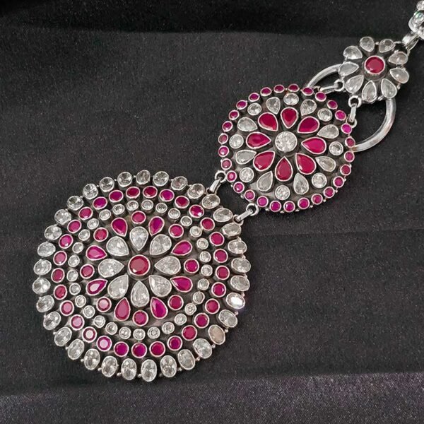 Gulnaar Silver Waist Key Chain - Image 2