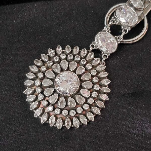 Sitara Spark Silver Waist Key Chain - Image 2