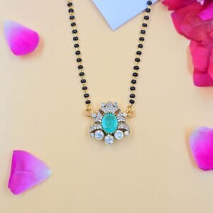 Royal Glow Moissanite Mangalsutra