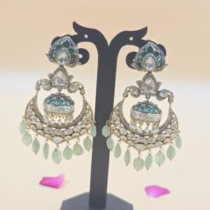 Heritage Glow Moissanite Chandbalis
