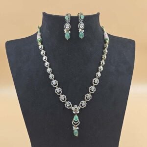 Royal Shine Moissanite Necklace Set