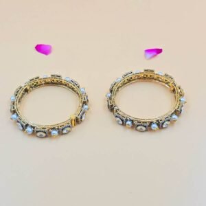 Classic Charm Moissanite Bangle Set