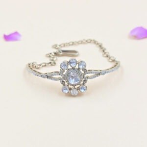 Floral Glow Moissanite Bracelet